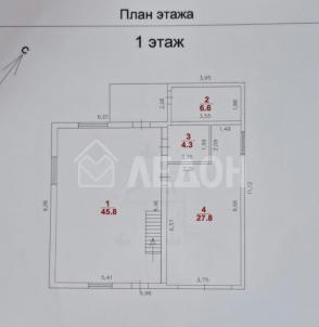 Продажа дома Омский. Троицкое с.. 3-я Взлётная ул., 1А