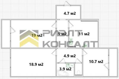 Продажа квартиры Омск. проезд 6-й Амурский, 12