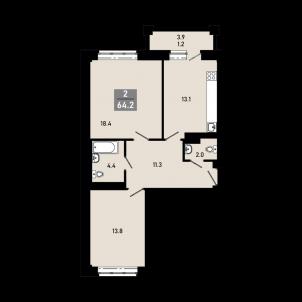 Продажа новостройки Омск.&nbsp;ул Перелета, 1