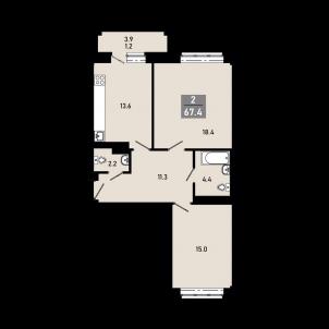 Продажа новостройки Омск.&nbsp;ул Перелета, 1