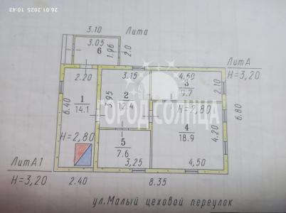 Продажа дома Омск. Московка, малый Цеховой переулок, 26