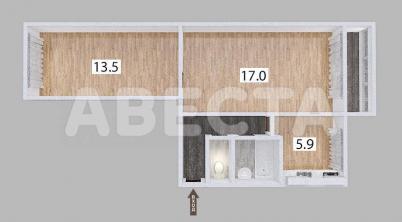 Продажа квартиры Омск. б-р. Архитекторов, 1/6