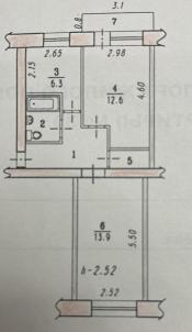 Продажа квартиры Карбышева ул., 3, к Б