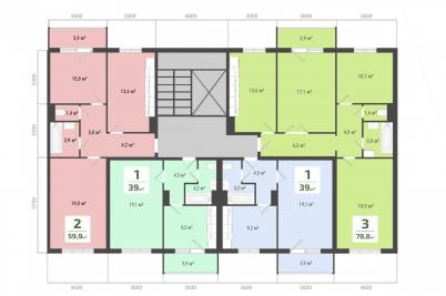 Продажа новостройки Омск.&nbsp;пр-д Амурский 4-й, 13