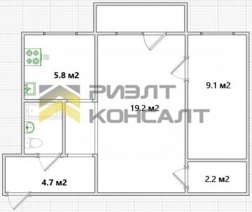 Продажа квартиры Омск. проспект Культуры, 1