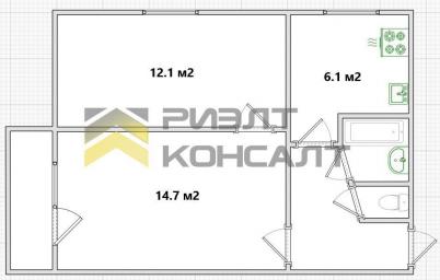 Продажа квартиры Омск.&nbsp;территория Теплично-парниковый комбинат, 13