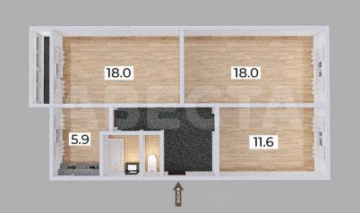 Продажа квартиры Омск. ул. Путилова, 13