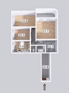 Продажа квартиры Омск. ул. 27-я Северная, 73 Продажа квартиры Омск. ул. 27-я Северная, 73