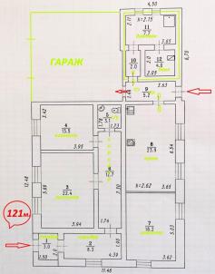 Продажа дома Омский. Новоомский. ул Удачная