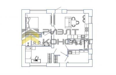 Продажа дома Омская обл, рп Таврическое