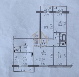 Продажа квартиры Омск. Дианова ул., 20 Продажа квартиры Омск. Дианова ул., 20