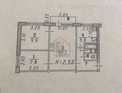 Продажа квартиры Омск. Вострецова ул., 3/1 Продажа квартиры Омск. Вострецова ул., 3/1