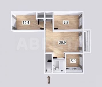Продажа квартиры Омск. ул. Энтузиастов, 25А