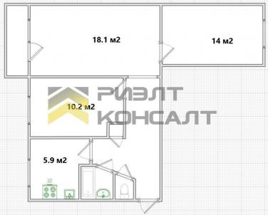 Продажа квартиры Омск. улица Серова, 8Г