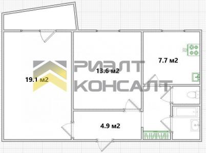 Продажа квартиры Омск. улица Молодова, 20