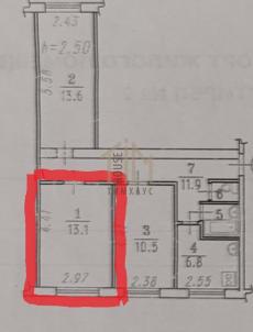 Продажа квартиры Омский. Новоомский. Целинная ул., 1