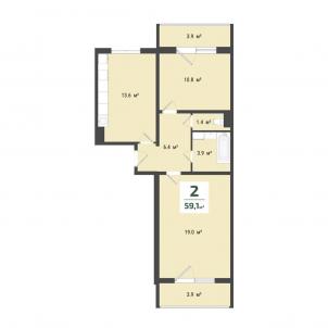 Продажа новостройки Омск.&nbsp;ул Сергея Тюленина, 4