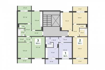 Продажа новостройки Омск.&nbsp;ул Сергея Тюленина, 4