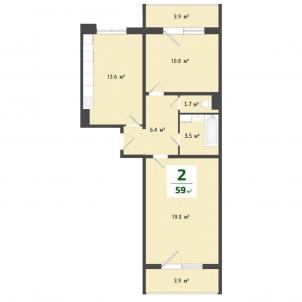 Продажа новостройки Омск.&nbsp;ул Сергея Тюленина, 4