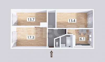 Продажа квартиры Омск. пер. Камерный, 54А Продажа квартиры Омск. пер. Камерный, 54А