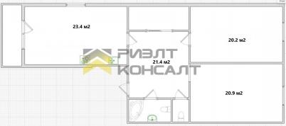 Продажа квартиры Омск. городок 16-й Военный, 417