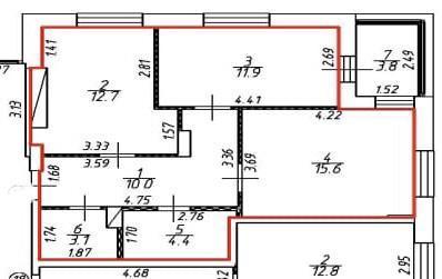 Продажа квартиры Омск. 2-я Поселковая улица 10к1