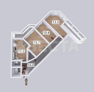 Продажа квартиры Омск. ул. 3-я Енисейская, 32/3 Продажа квартиры Омск. ул. 3-я Енисейская, 32/3