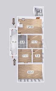 Продажа квартиры Омск. ул. 19-я Рабочая, 77 Продажа квартиры Омск. ул. 19-я Рабочая, 77