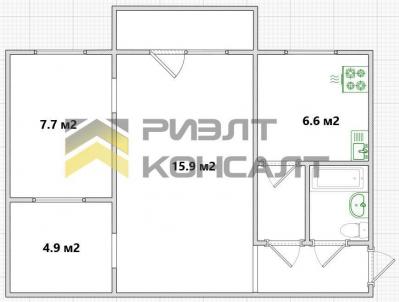 Продажа квартиры Омск. улица Андрианова, 20