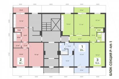 Продажа новостройки Омск. пр-д Амурский 4-й, 15