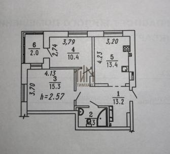 Продажа квартиры Омск.&nbsp;М.М.Кузьмина б-р., 23