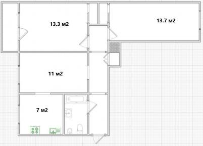 Продажа квартиры Омск.&nbsp;улица Семиреченская, 134