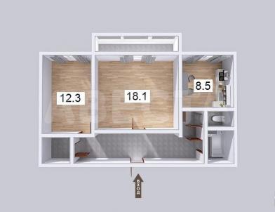 Продажа квартиры Омск. ул. Гуртьева, 35