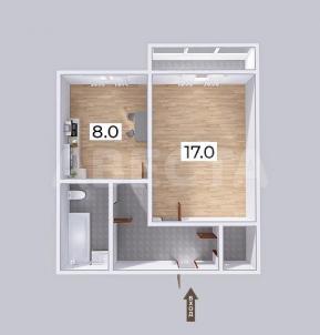 Продажа квартиры Омск. ул. 2-я Трамвайная, 41