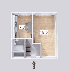 Продажа квартиры Омск. ул. Кузнецова, 3