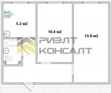 Продажа квартиры Омск.&nbsp;улица Степанца, 12/2