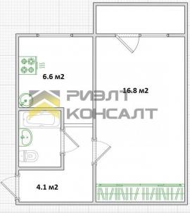 Продажа квартиры Омск. улица 1-я Промышленная, 2