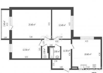 Продажа квартиры Омск. б-р. Архитекторов, 17к2