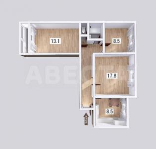 Продажа квартиры Омск. ул. 20 лет РККА, 2