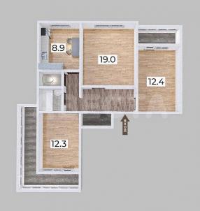 Продажа квартиры Омск. ул. Богдана Хмельницкого, 46