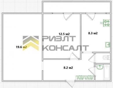 Продажа квартиры Омск. улица Волочаевская, 13, к.1