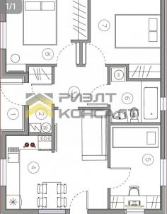 Продажа дома посёлок Омский, коттеджный посёлок Яблоневый сад