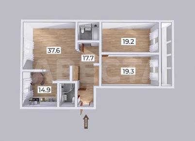 Продажа квартиры Омск. ул. Масленникова, 72