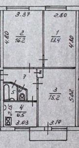 Продажа квартиры Омск. мкр Входной, 30
