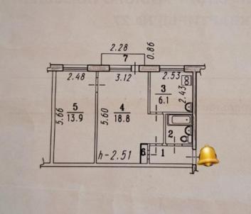 Продажа квартиры Омск. улица Энтузиастов 5
