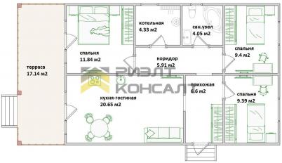 Продажа дома Омская обл, Омский р-н, село Пушкино