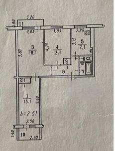Продажа квартиры Омск. ул Глинки