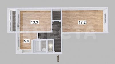 Продажа квартиры Омск. ул. Ватутина, 13Б