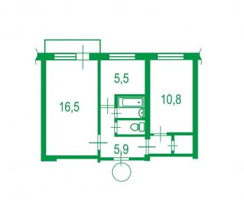 Продажа квартиры Омск. улица 75-й Гвардейской Бригады 12А