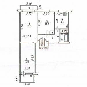 Продажа квартиры Омск.&nbsp;Моторная ул., 11